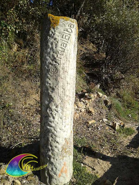 Columna de mármol Cipollino Procchio