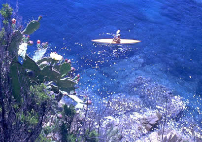 La costa occidentale in kayak Isola d' Elba