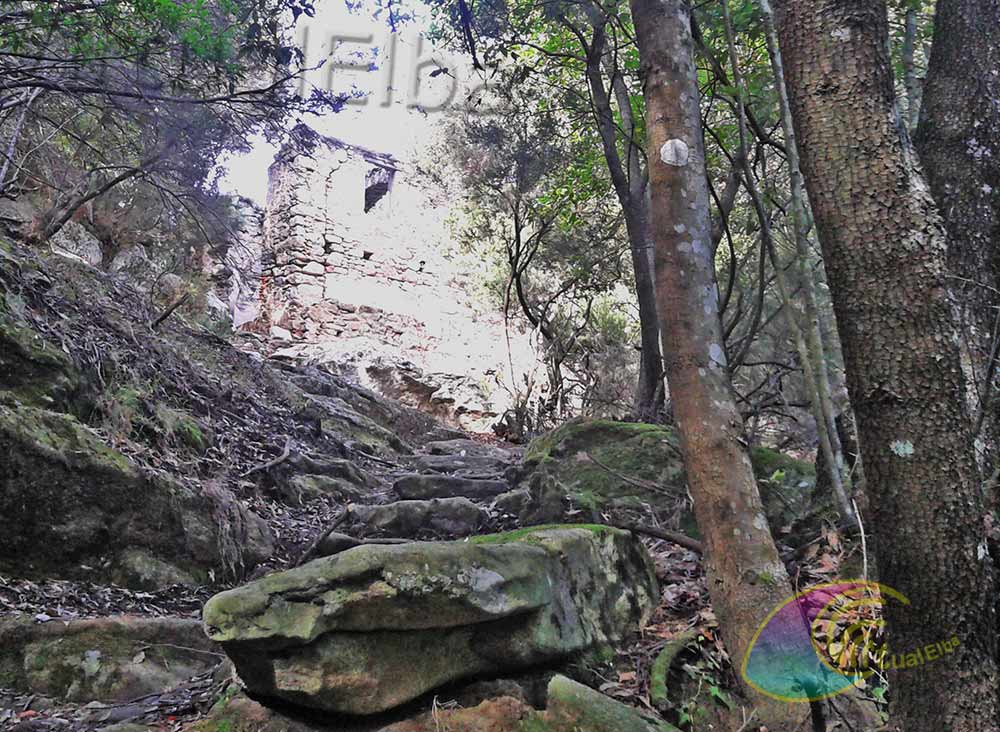 Último tramo del camino que conduce a la Ermita de San François Xavier