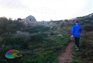 Arrivo al Caprile  Collaccio Basso