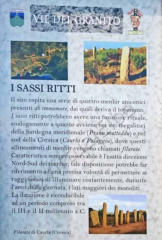 Signo descriptivo de Sassi Ritti