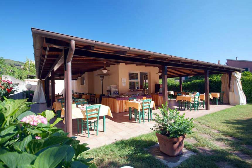 Sala Colazioni Hotel Anselmi Marciana Marina