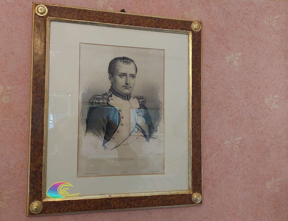 Portrait de Napoléon Villa des Moulins - Napoléon et la Principauté de l'Île d'Elbe