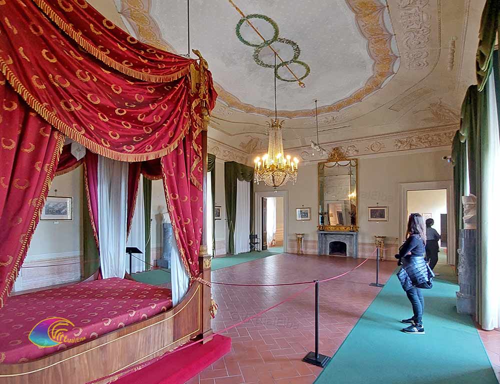 Salle de réception Villa des Moulins - Napoléon et la Principauté de l'Île d'Elbe