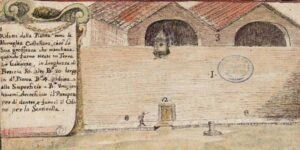 Arsenale delle Galeazze e la muraglia dirimpetto