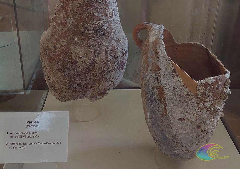 Ánfora Naufragio de Patresi Marciana