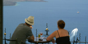 Restaurante Elba junto al mar.