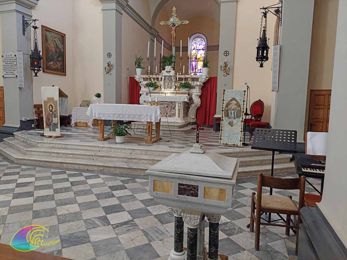 Altare maggiore della Chiesa San Giacomo - Rio nell'Elba