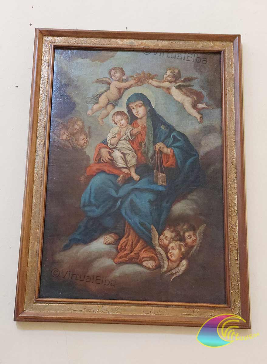 Dipinto Chiesa San Giacomo e Quirico