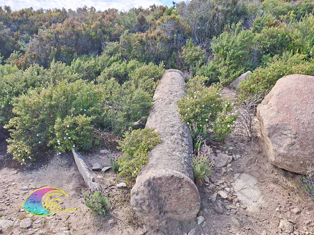 Granito de columna Antigua cantera Grottarelle