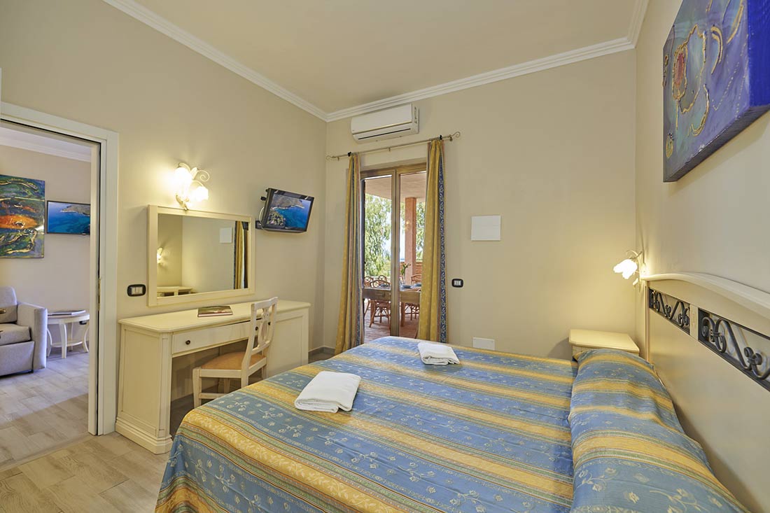 Camera matrimoniale appartamento Cavoli - Camping Scaglieri Village Biodola