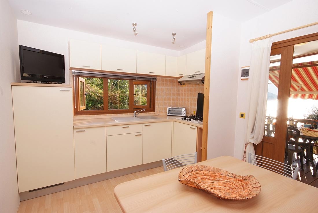 Cucina Chalet De Luxe Elite - Camping Scaglieri Village Biodola